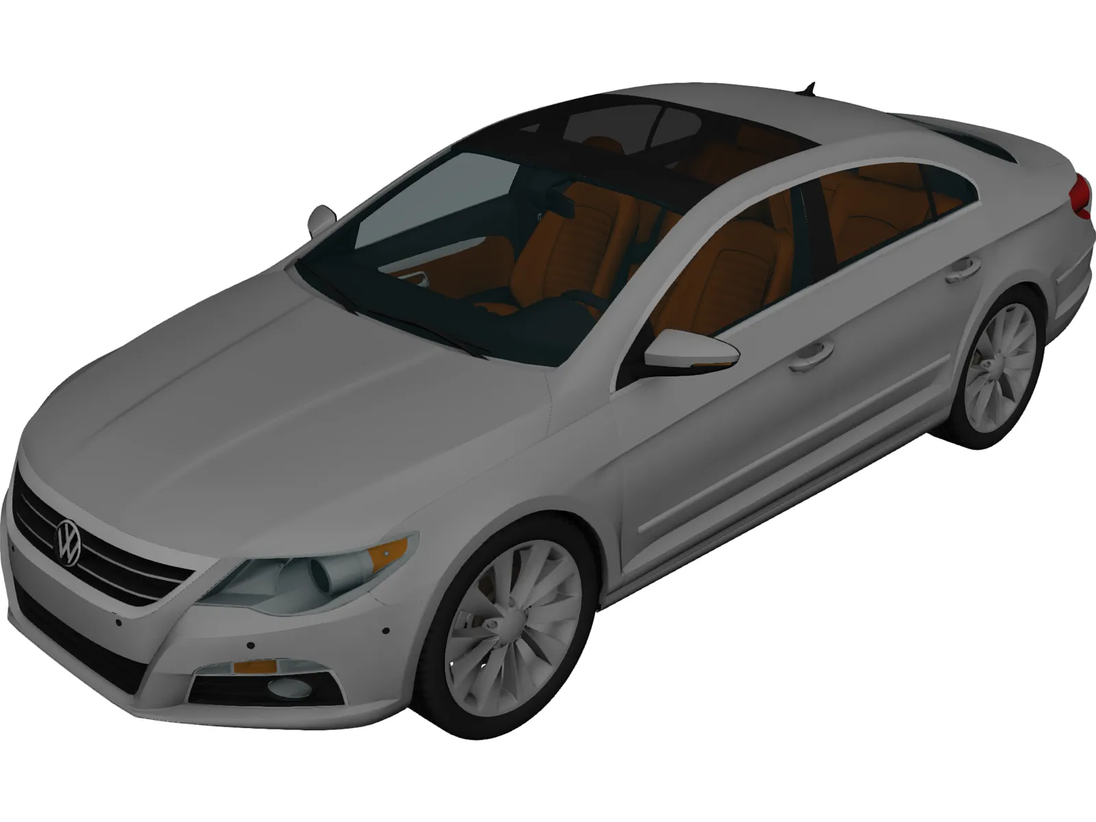 Volkswagen Passat CC 3D Model