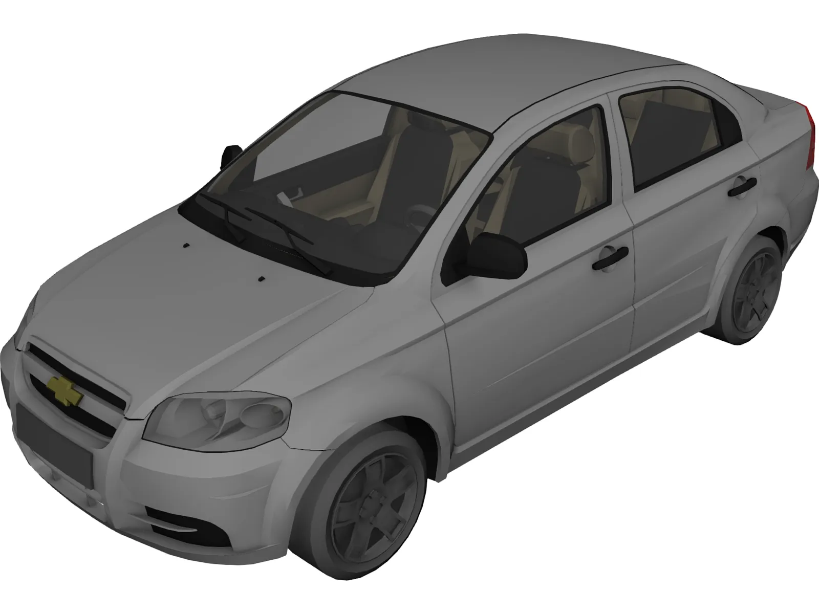 Chevrolet Aveo 3D Model