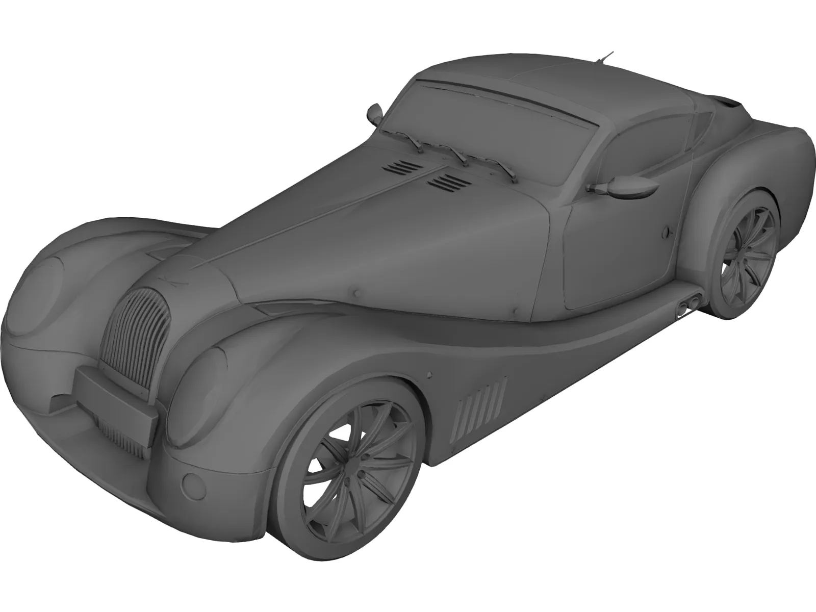 Morgan Aero Super Sports 3D Model