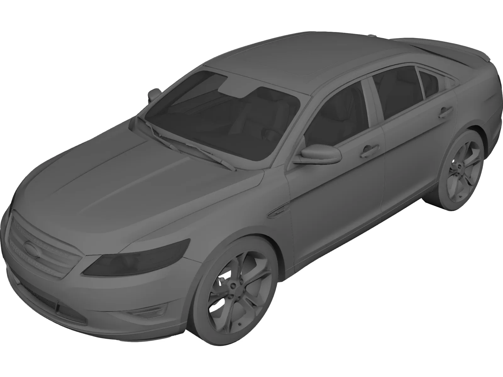 Ford Taurus (2010) 3D Model