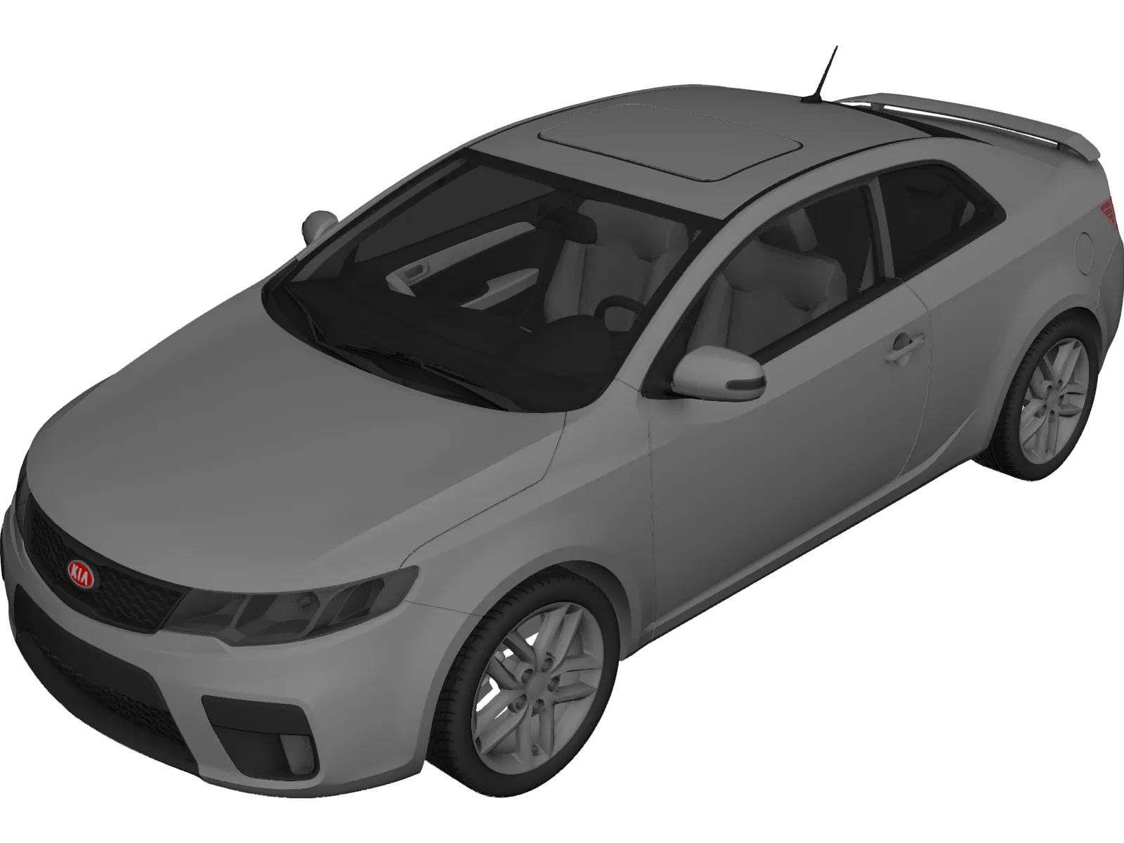 Kia Cerato Koup 3D Model