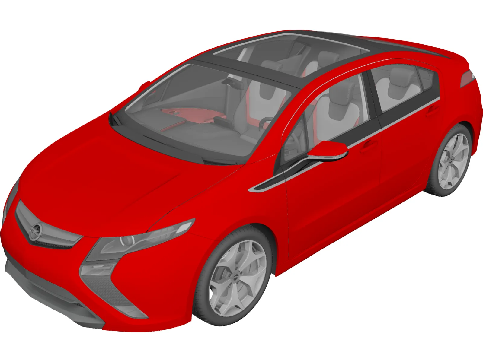 Opel Ampera 3D Model