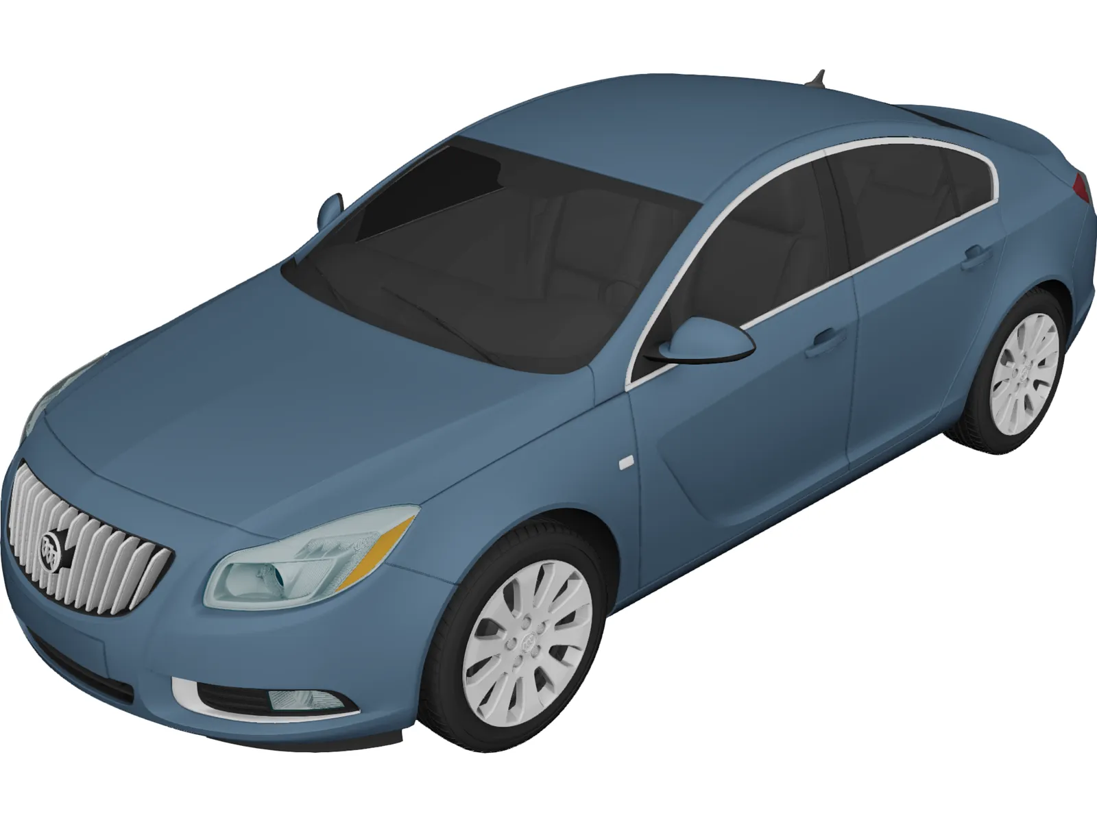 Buick Regal CXL (2011) 3D Model