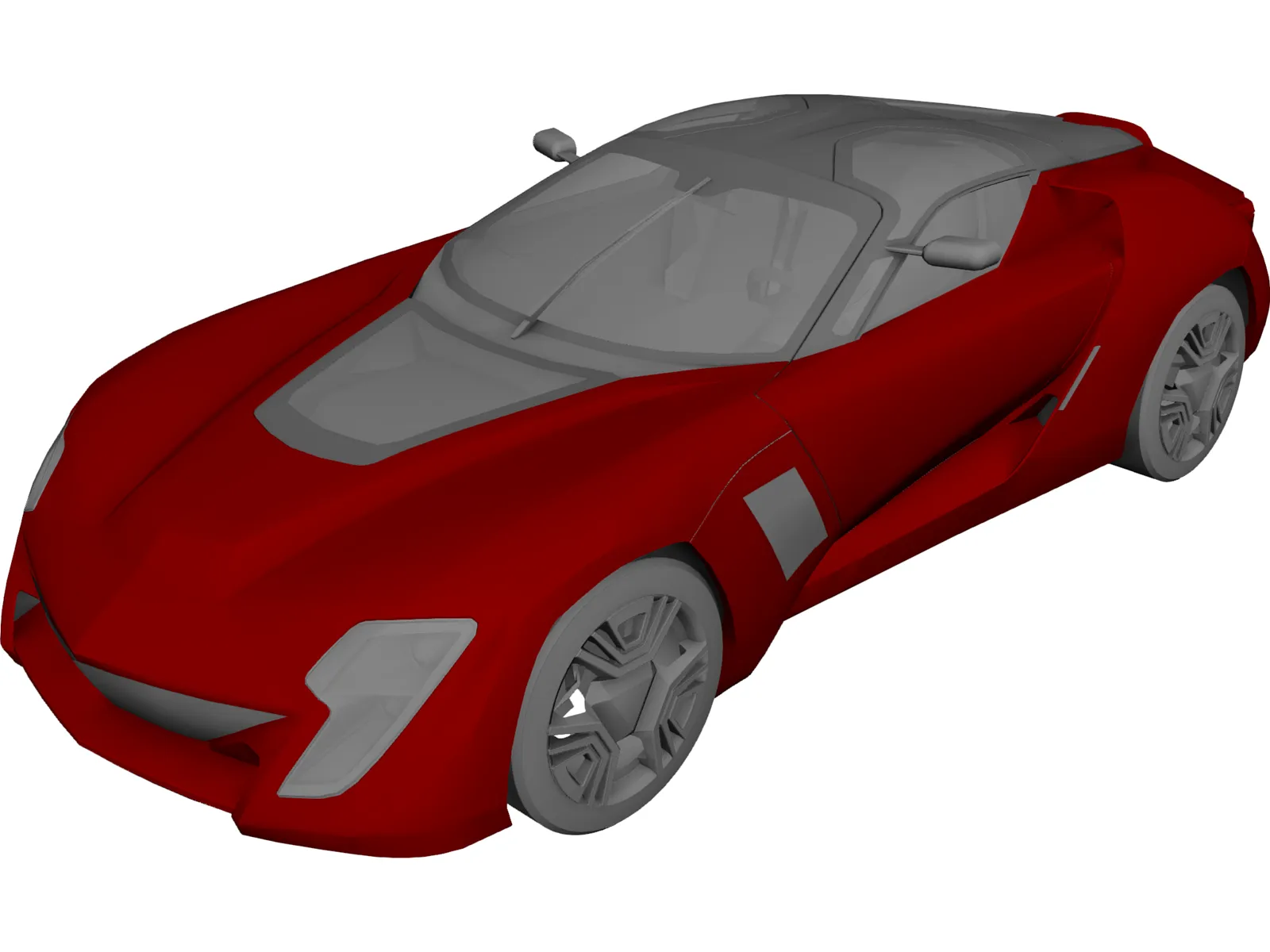 Bertone Mantide 3D Model