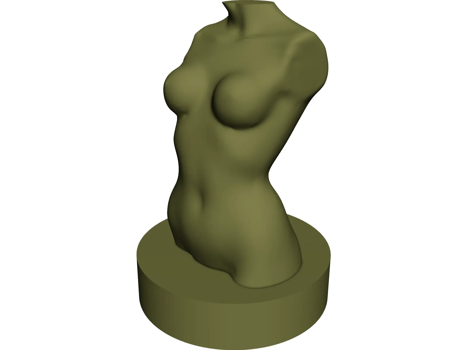 Donna Bust 3D Model