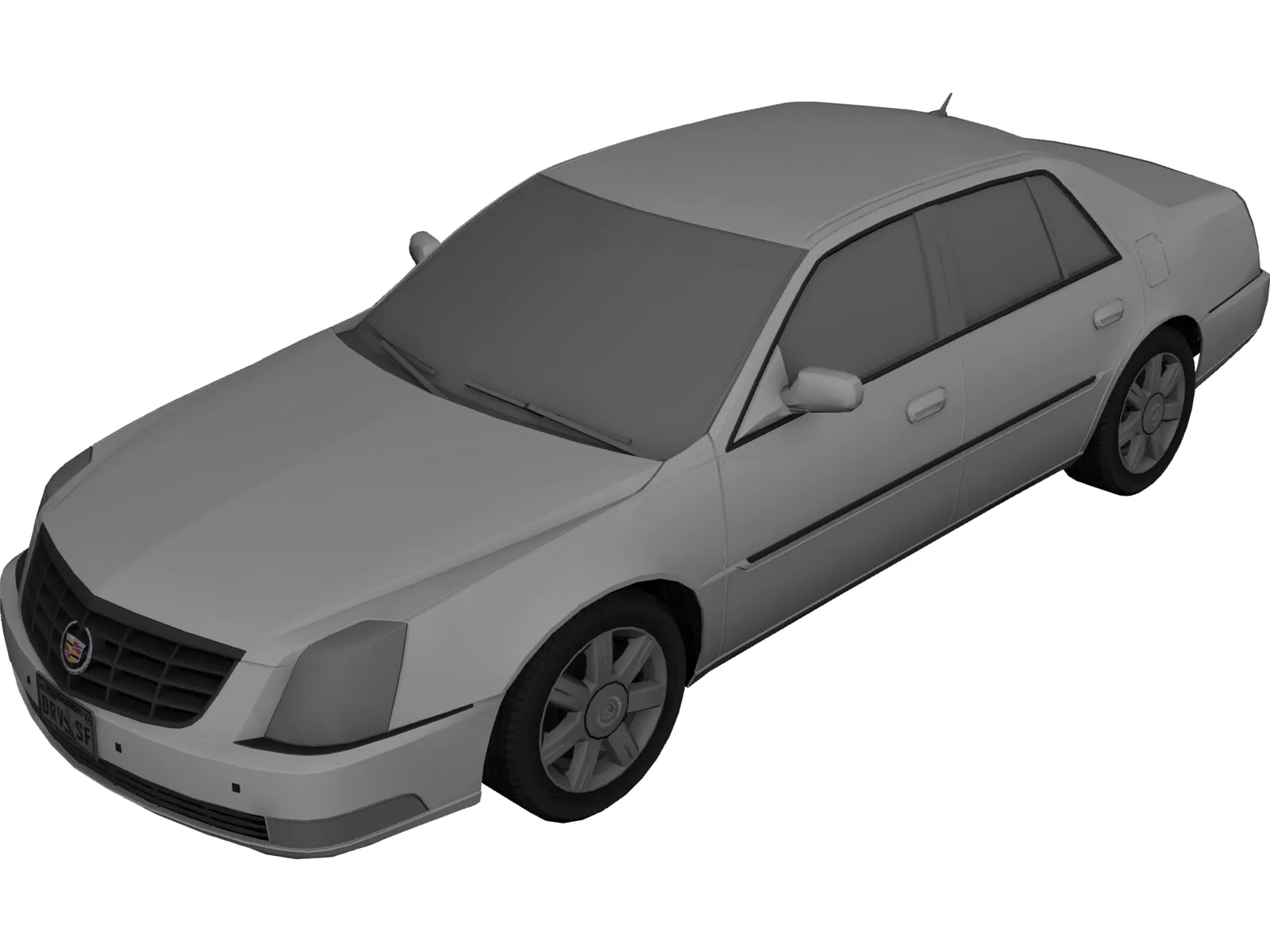 Cadillac DTS (2006) 3D Model