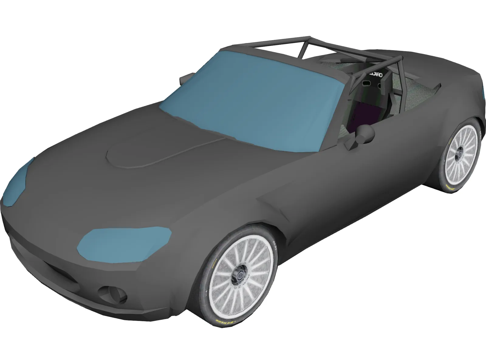 Mazda MX5 GTR 3D Model