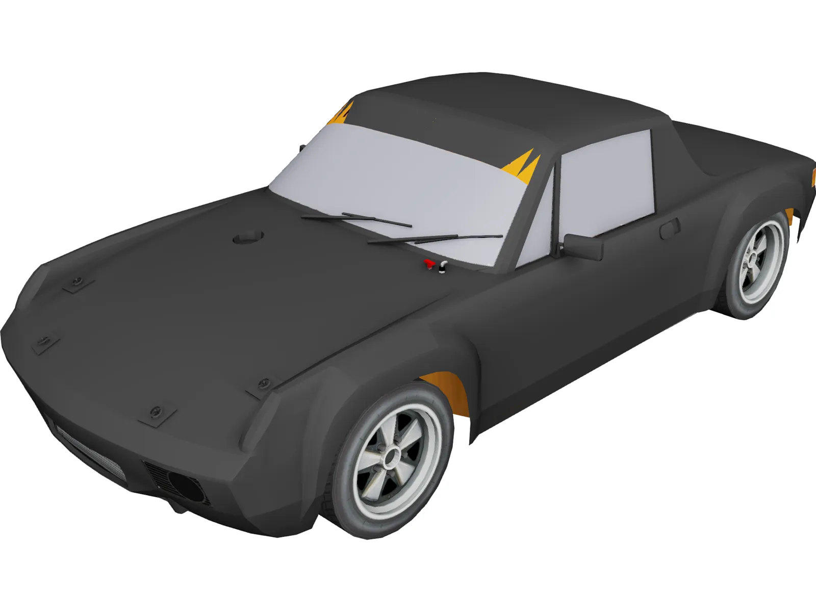 Porsche 914 GT 3D Model