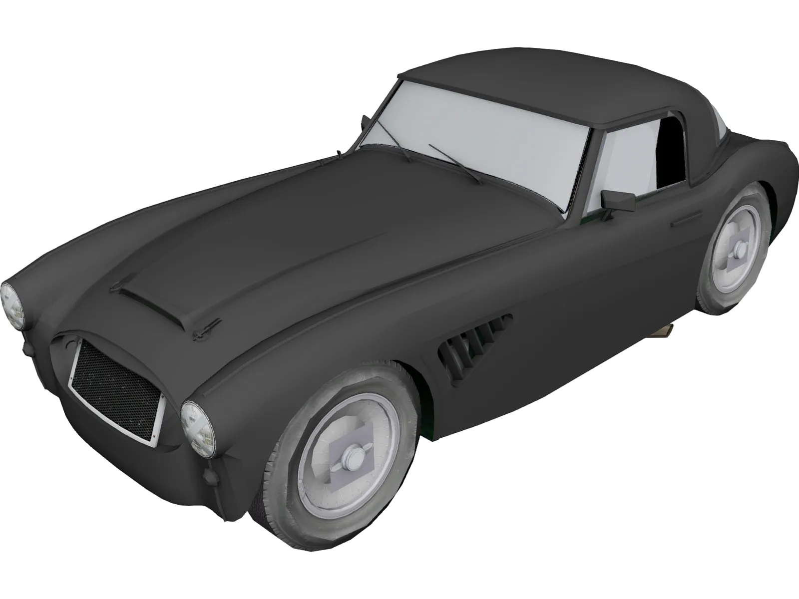 Austin Healey 3000 GT 3D Model