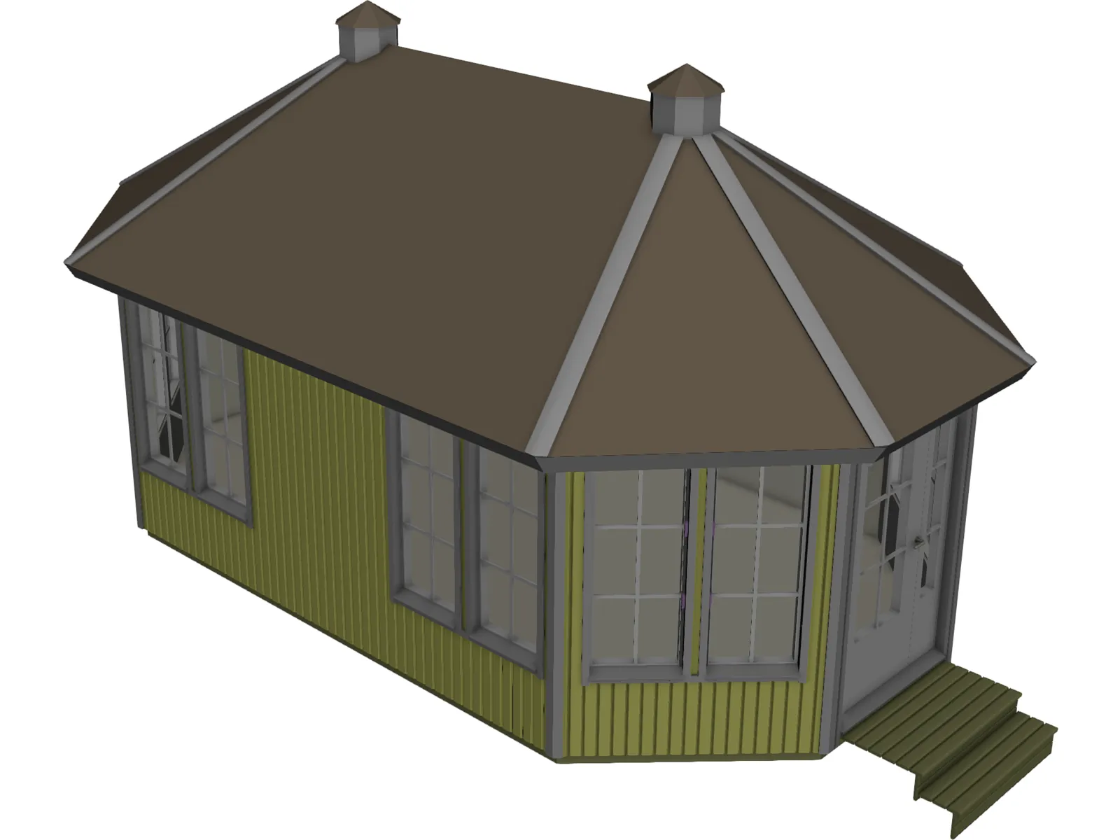 Summerhouse 3D Model