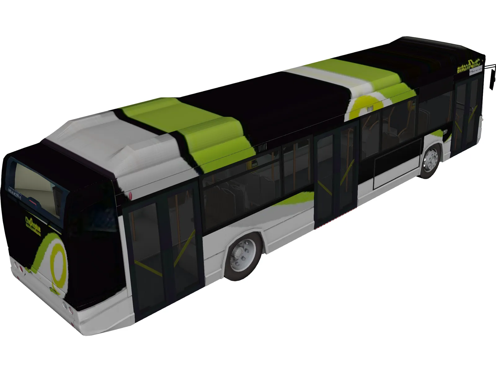 HeuliezBus GX 327 BHNS Chronoplus 3D Model