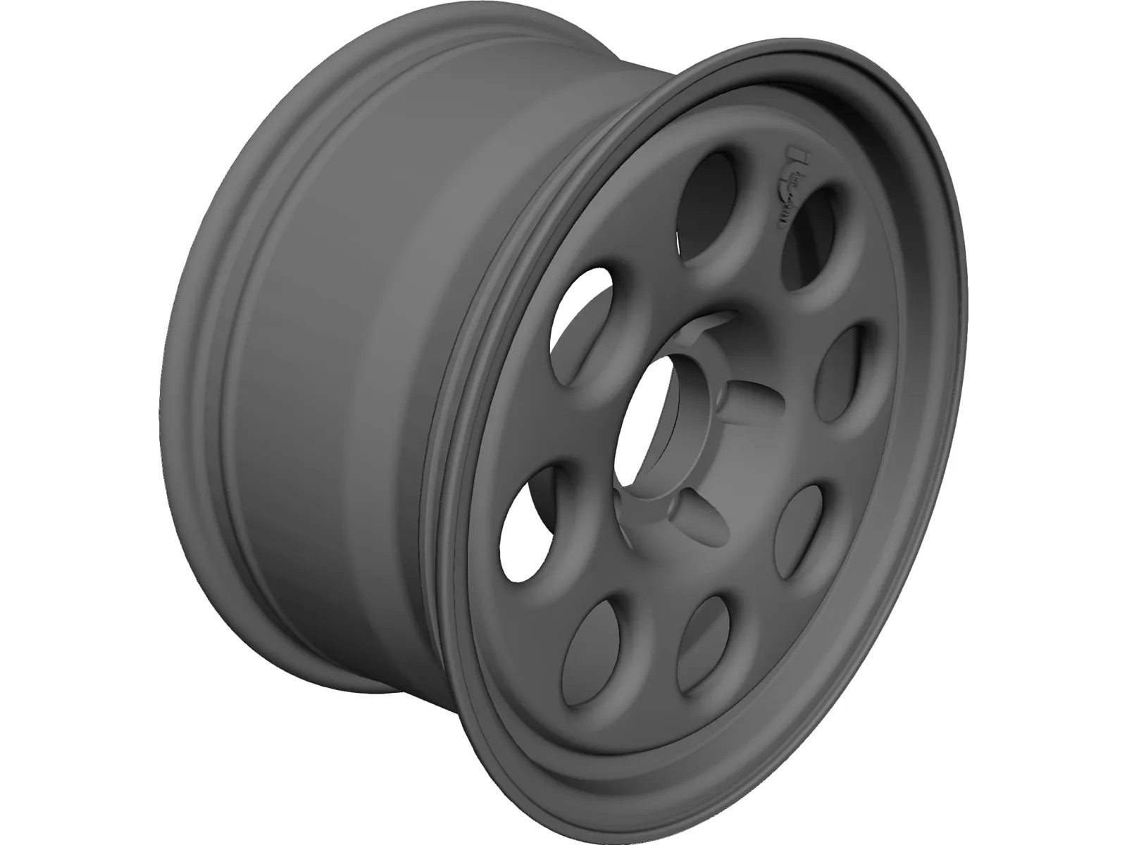 Wheel 3D Model