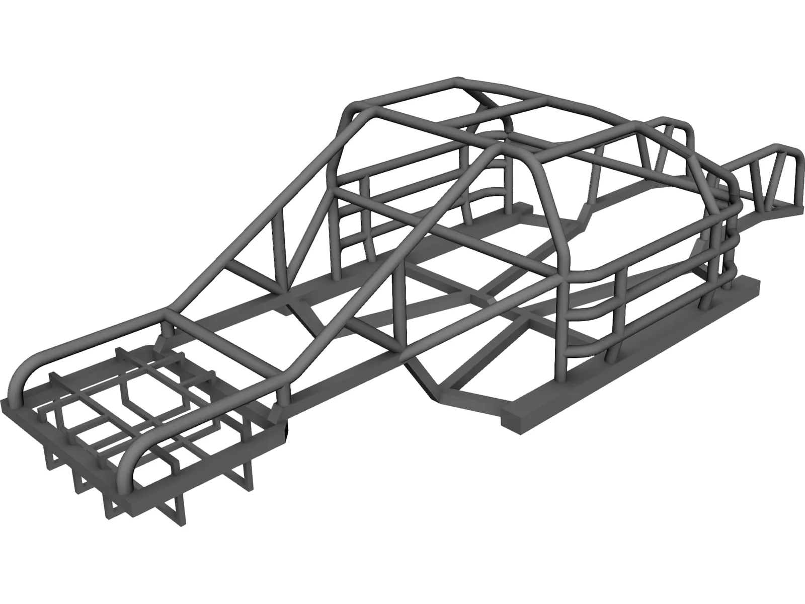 NASCAR Chassis 3D Model