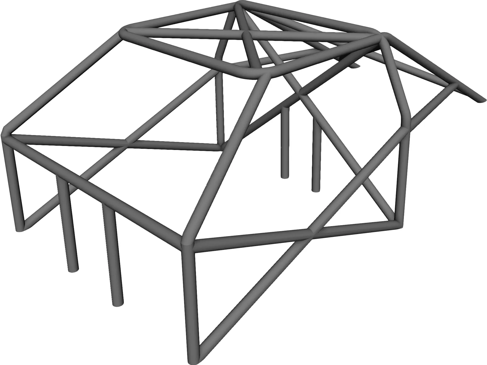 Roll Cage 3D Model