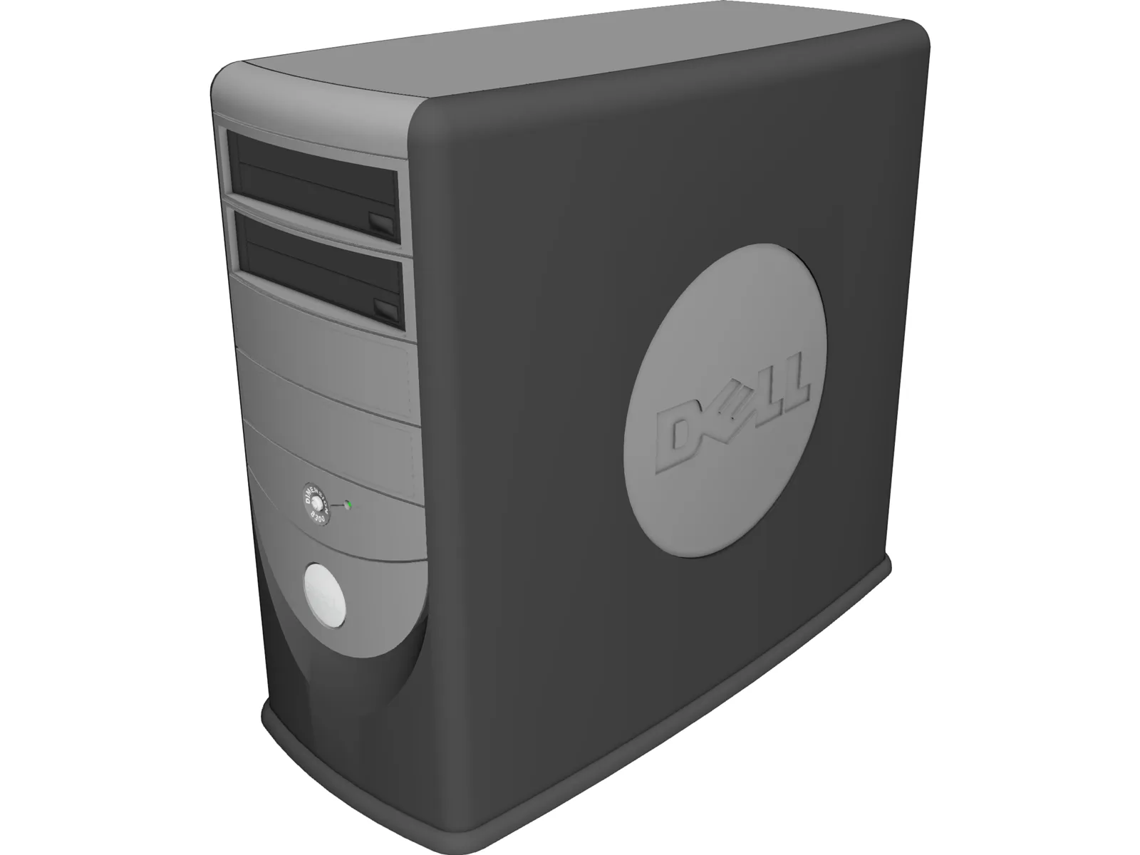 Dell Workstation 3D Model