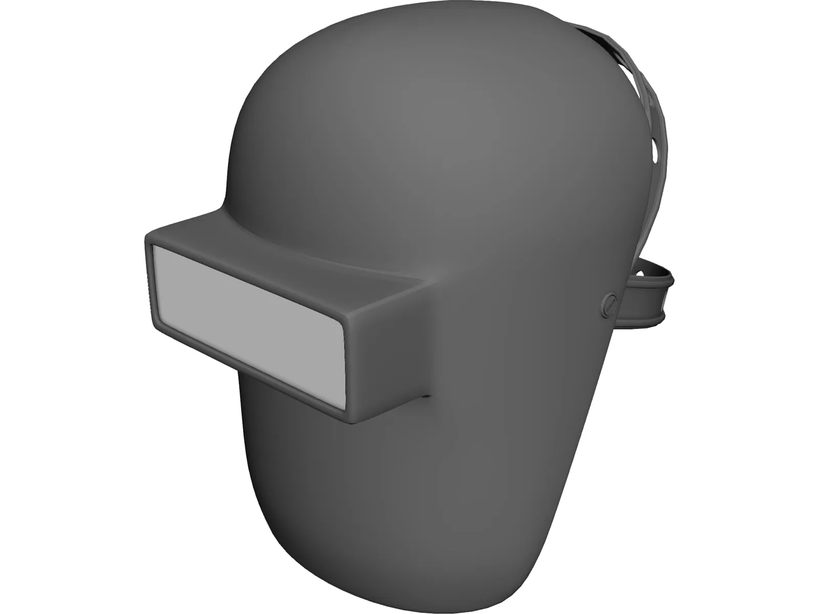 Welding Mask 3D Model