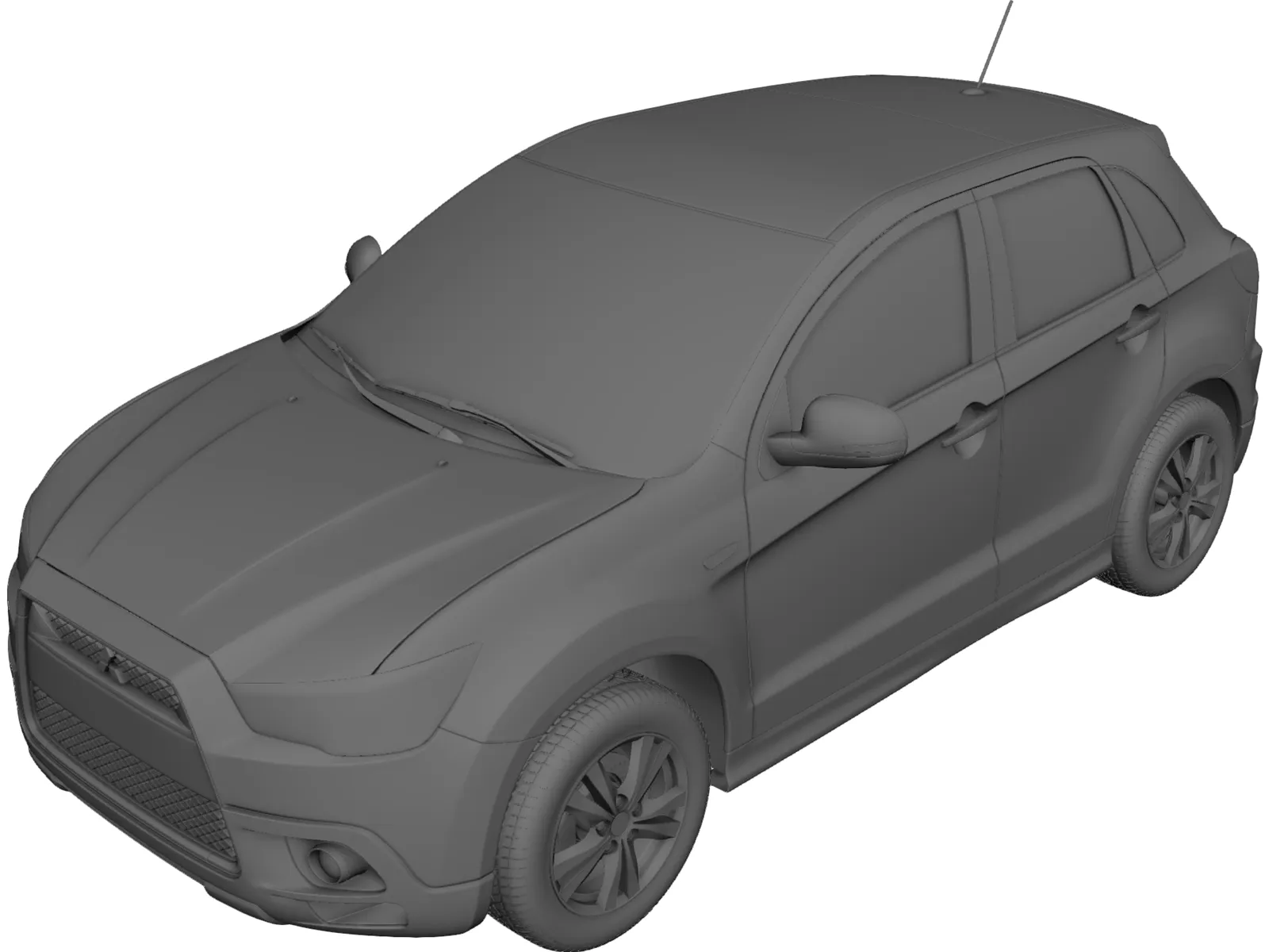 Mitsubishi ASX 3D Model