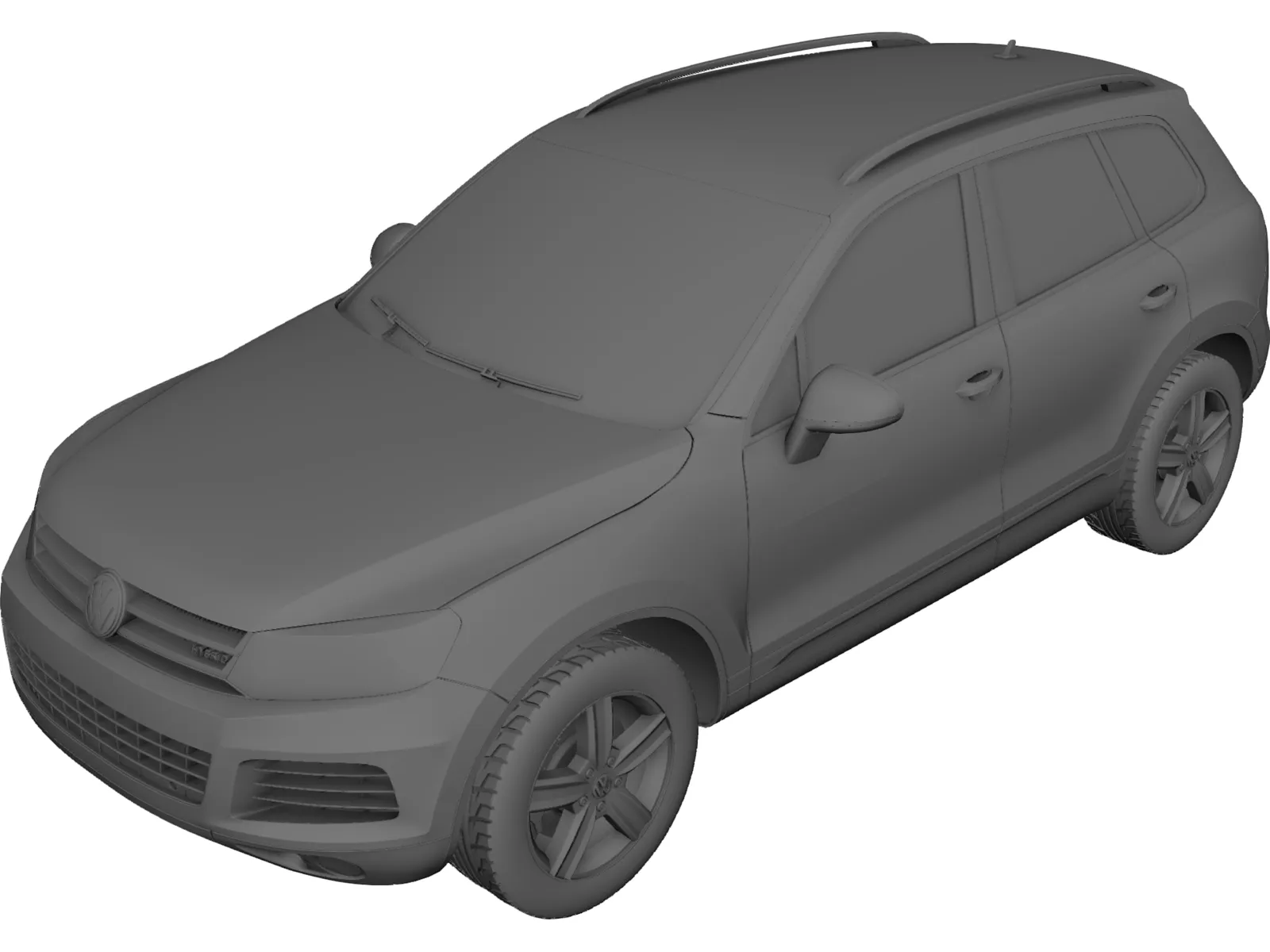 Volkswagen Touareg (2010) 3D Model