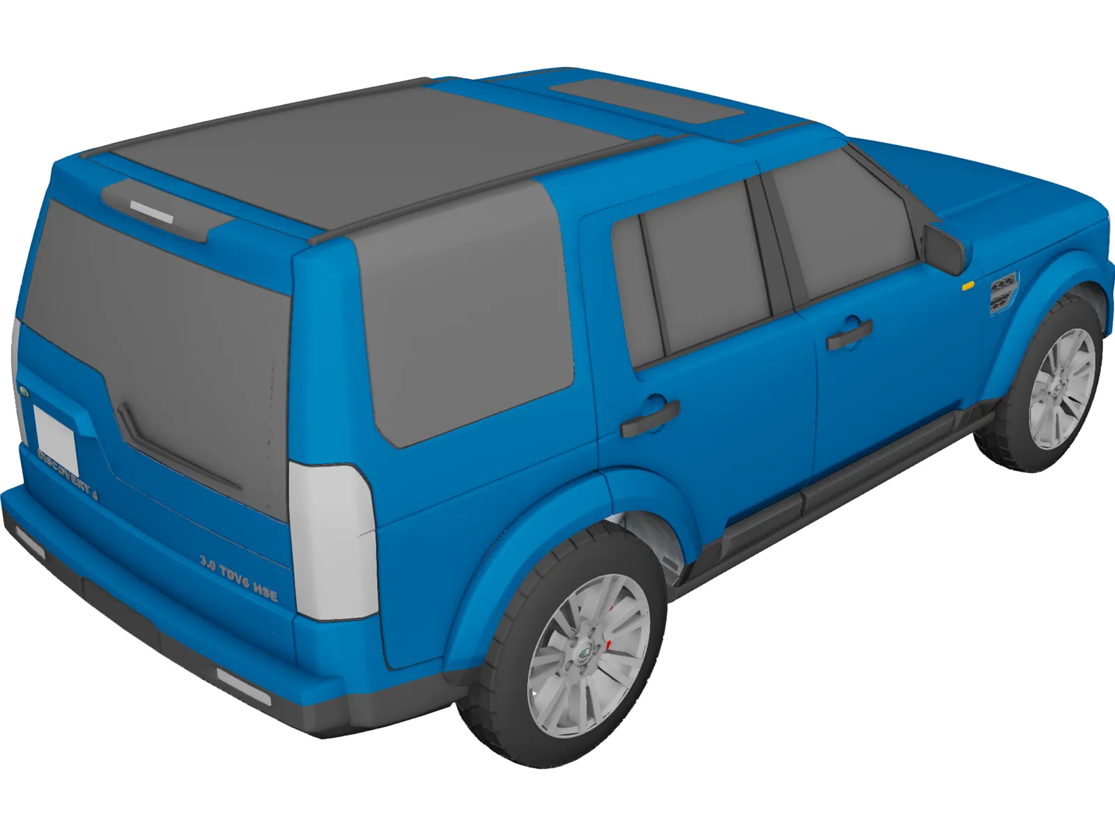 Land Rover Discovery 4 3D Model