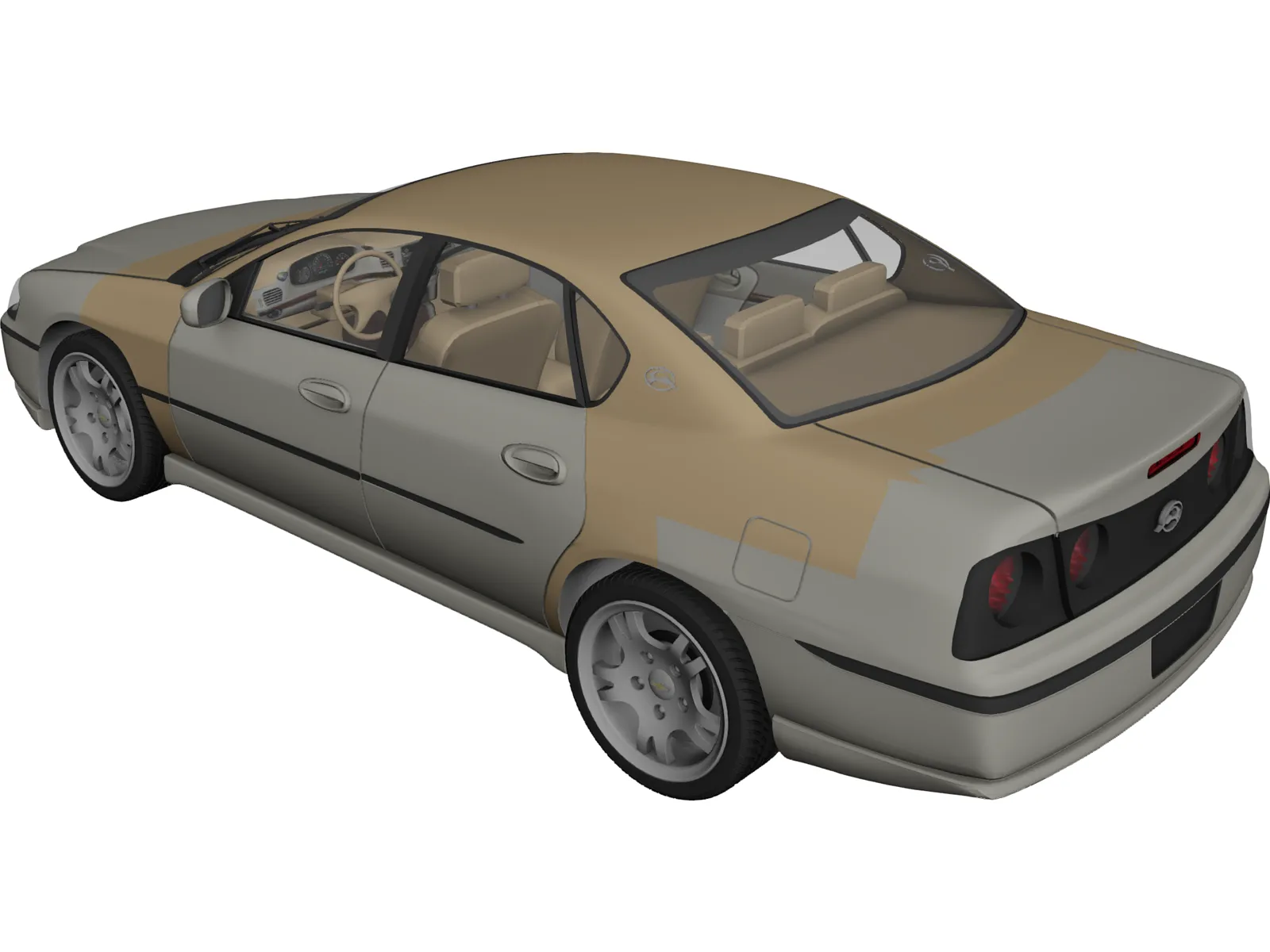 Chevrolet Impala (2000) 3D Model