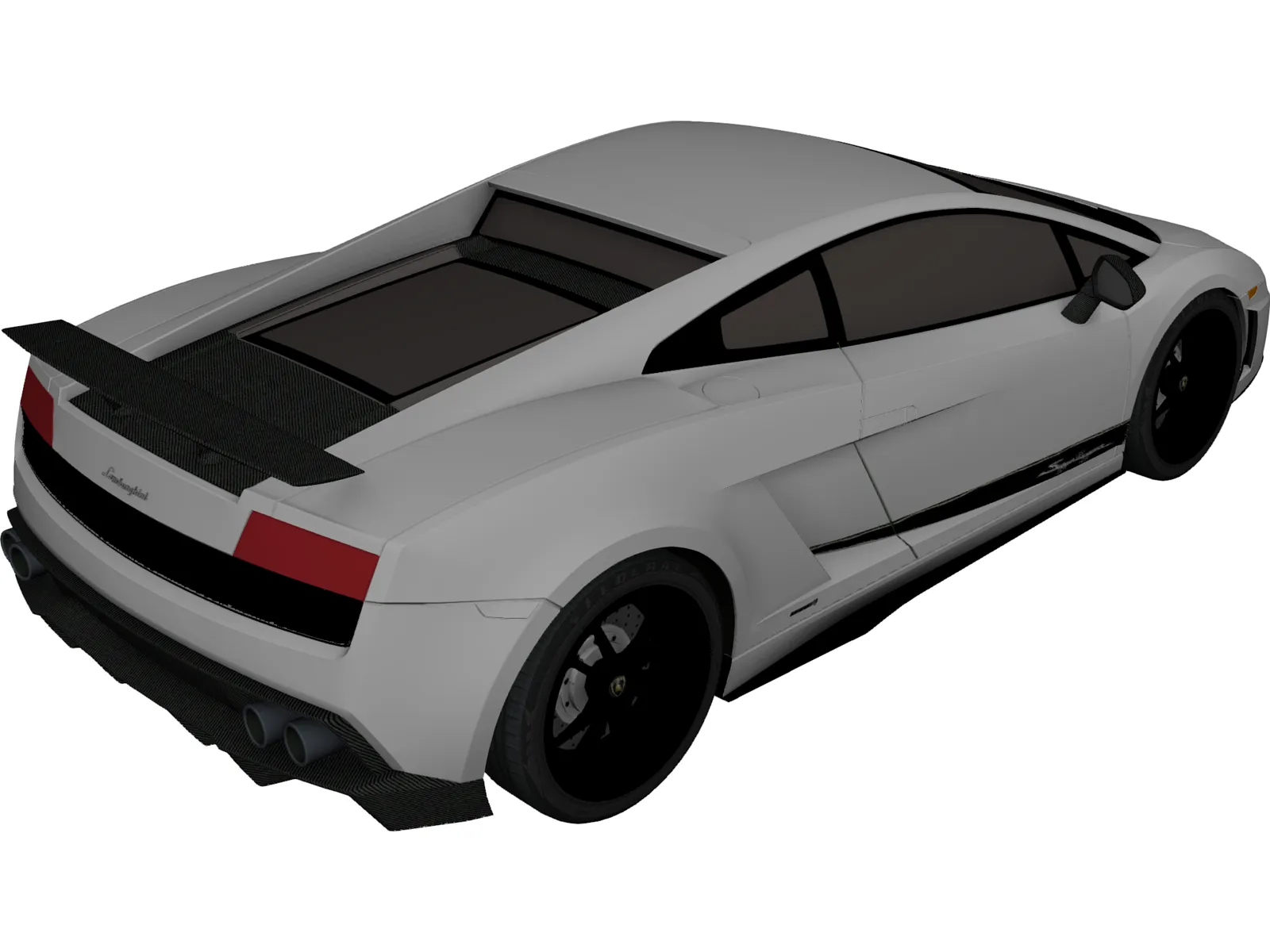 Lamborghini Gallardo LP570-4 Superleggera (2011) 3D Model