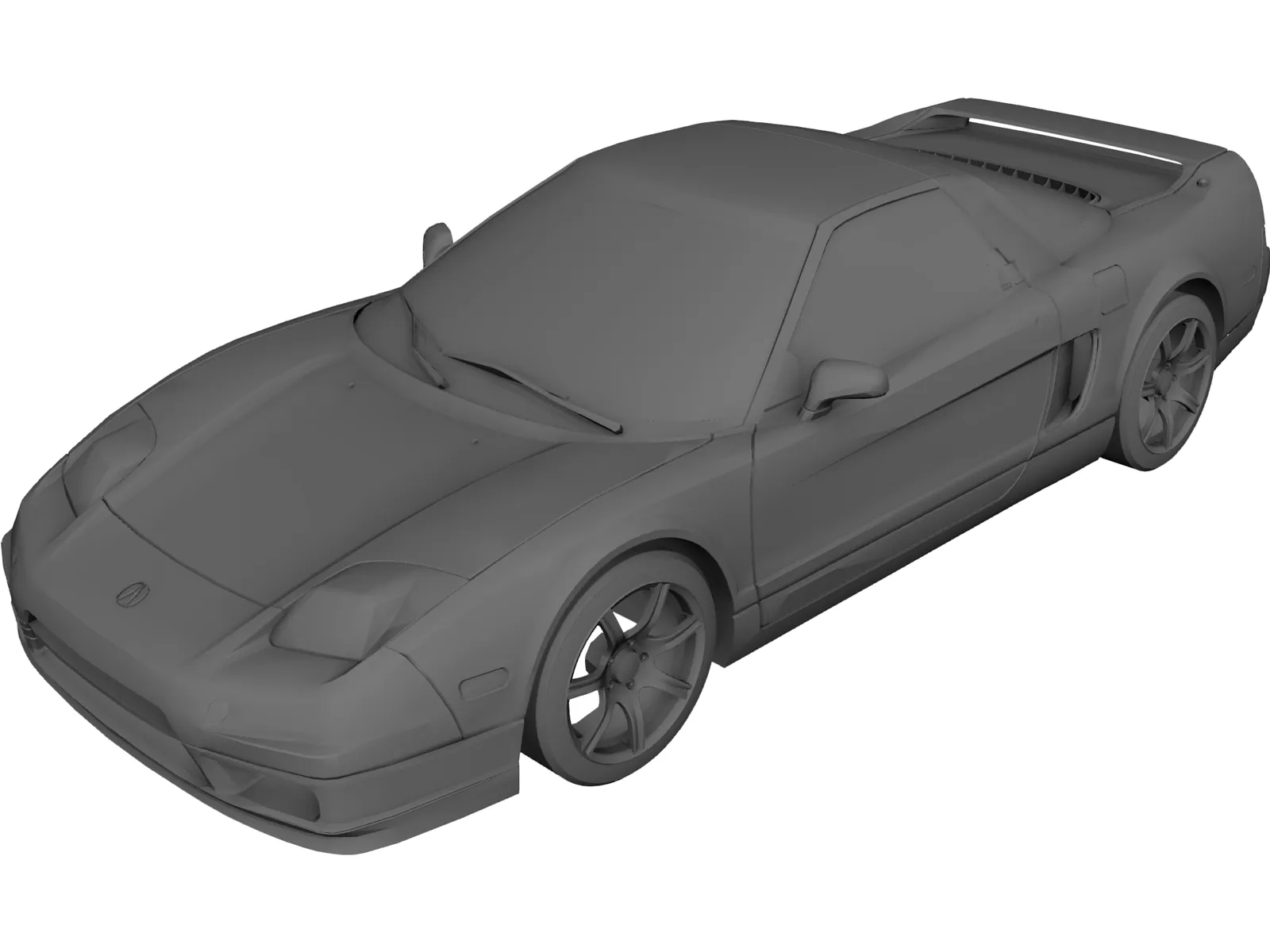 Honda [Acura] NSX (2005) 3D Model