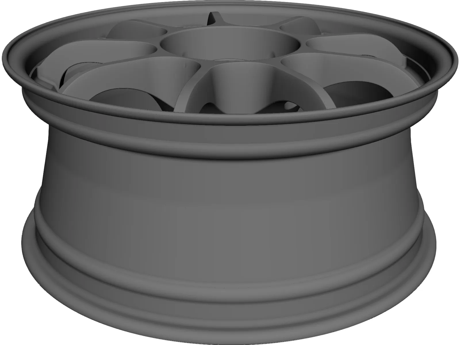 OZ Racing Rim 3D Model