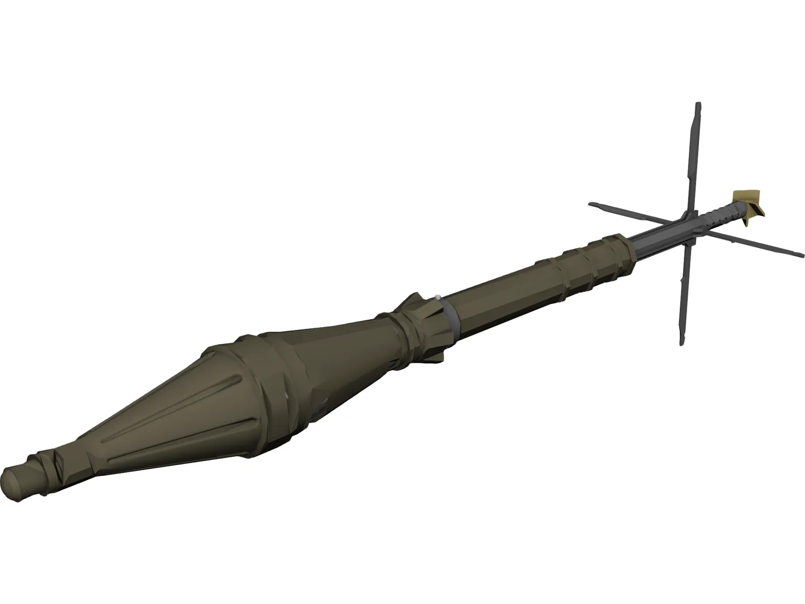 RPG7 3D Model