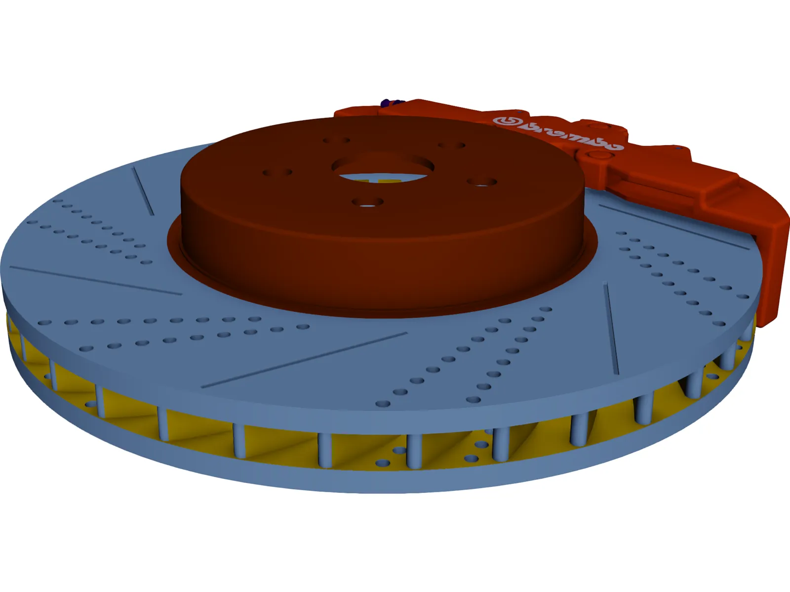 Brembo Brake 3D Model