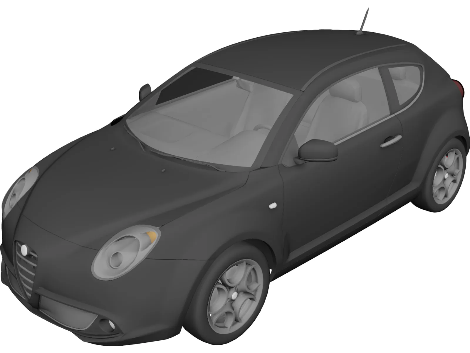 Alfa Romeo Mito 3D Model