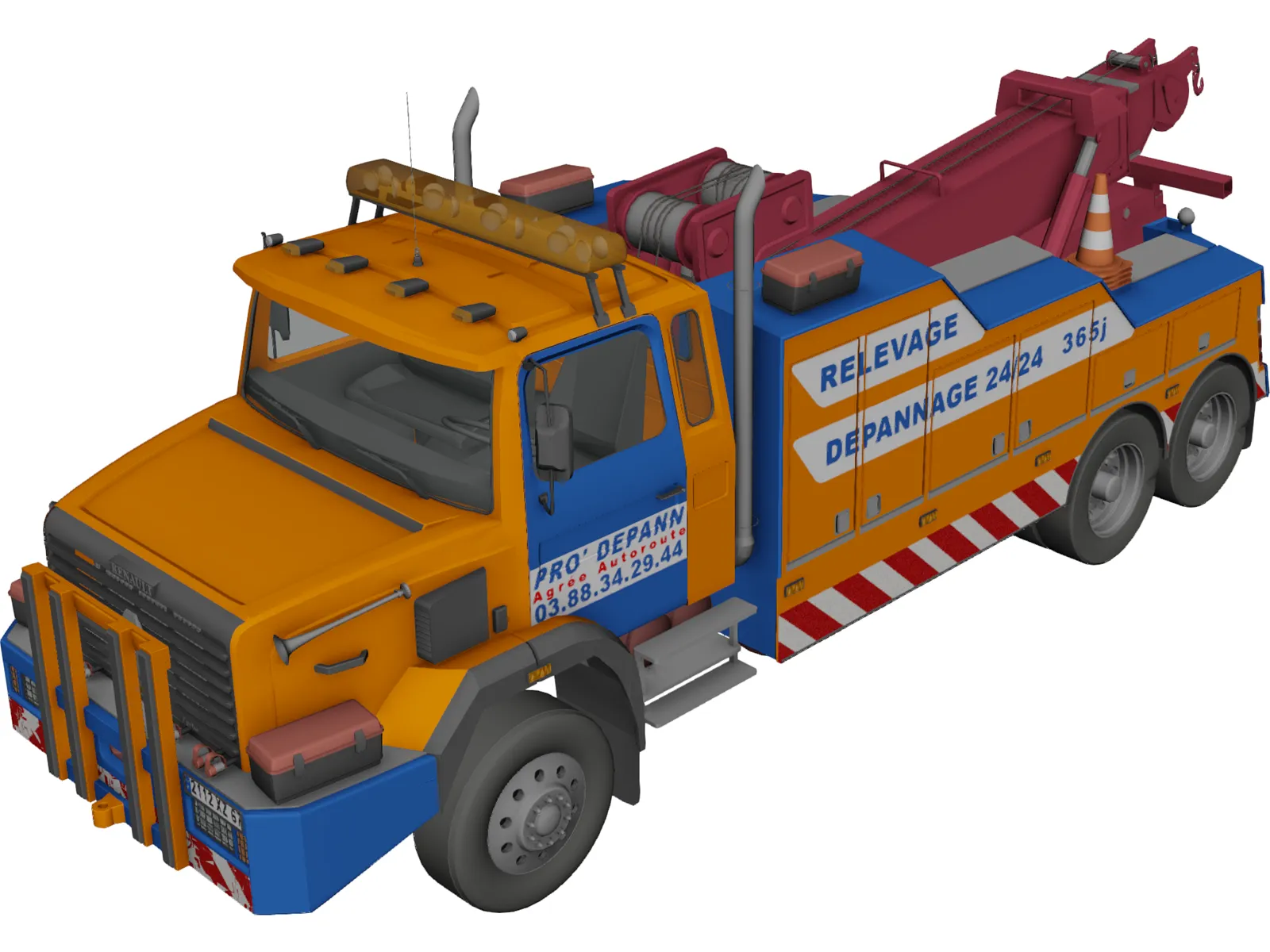 Renault CHB 320 3D Model