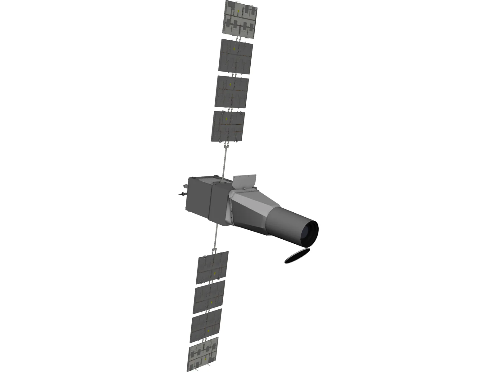 COROT Satellite 3D Model