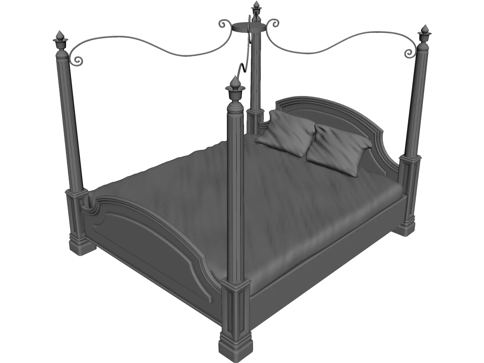 Bed 3D Model