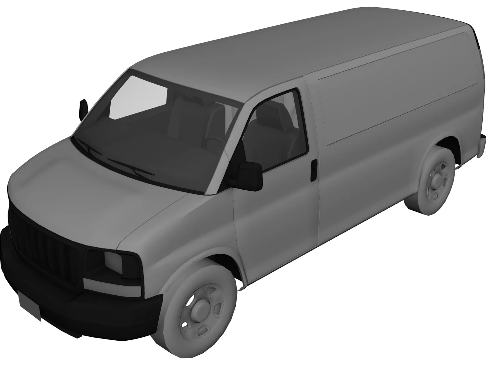 GMC Savana 3D Model