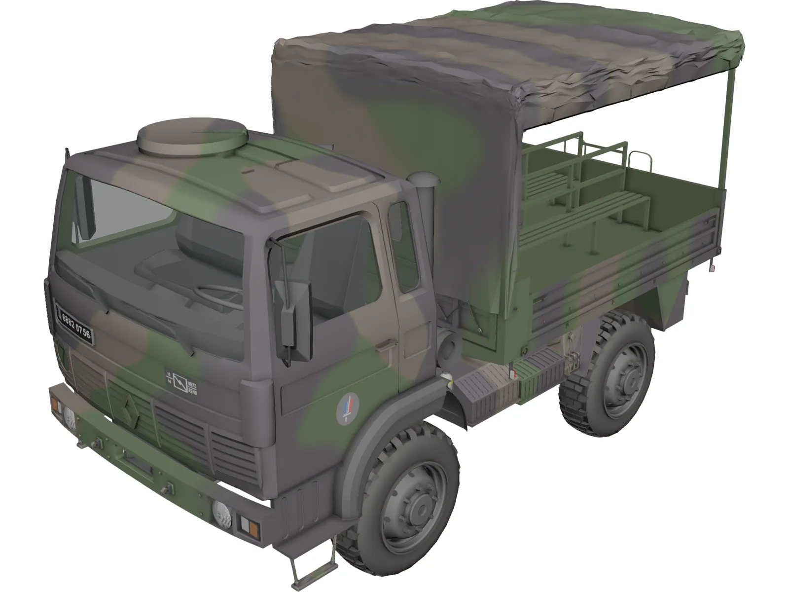 Renault TRM 2000 3D Model