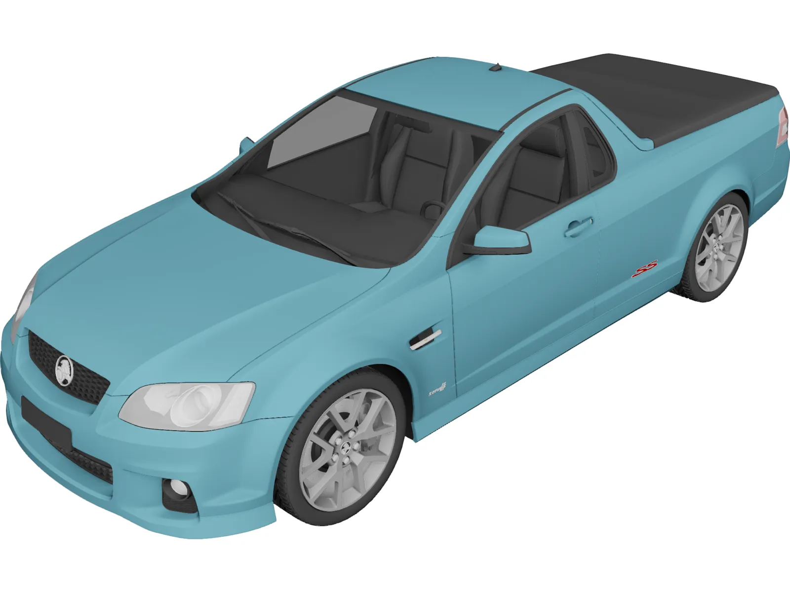 Holden Commodore Ute (2011) 3D Model