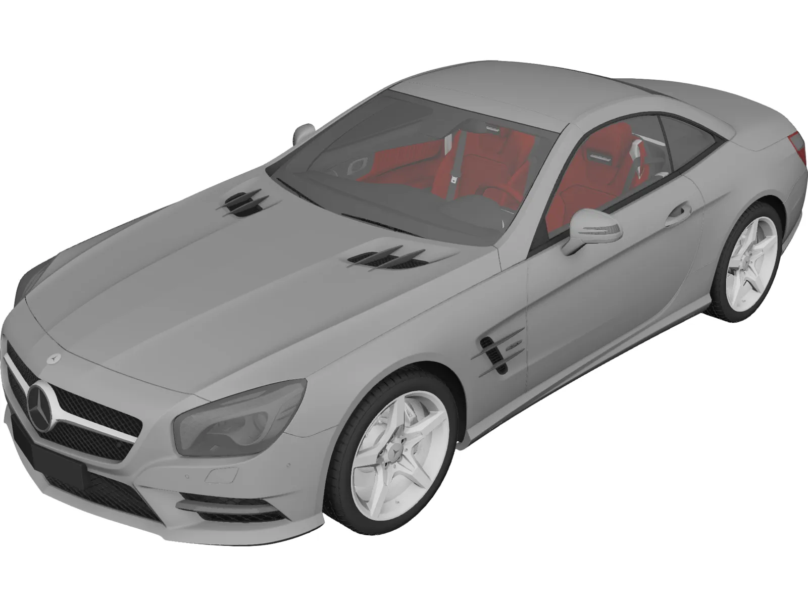 Mercedes-Benz SL350 (2013) 3D Model