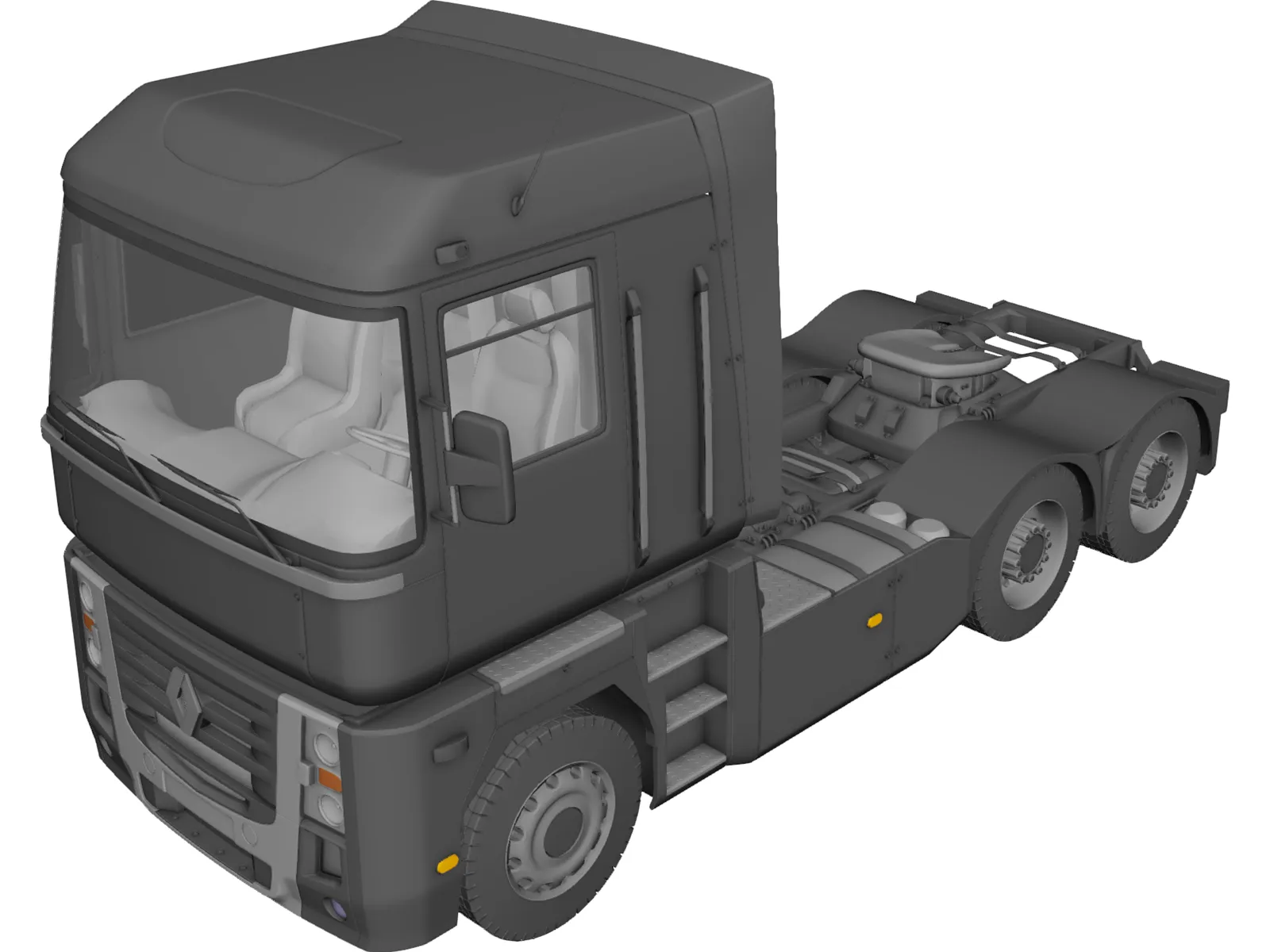 Renault Magnum 480 3D Model