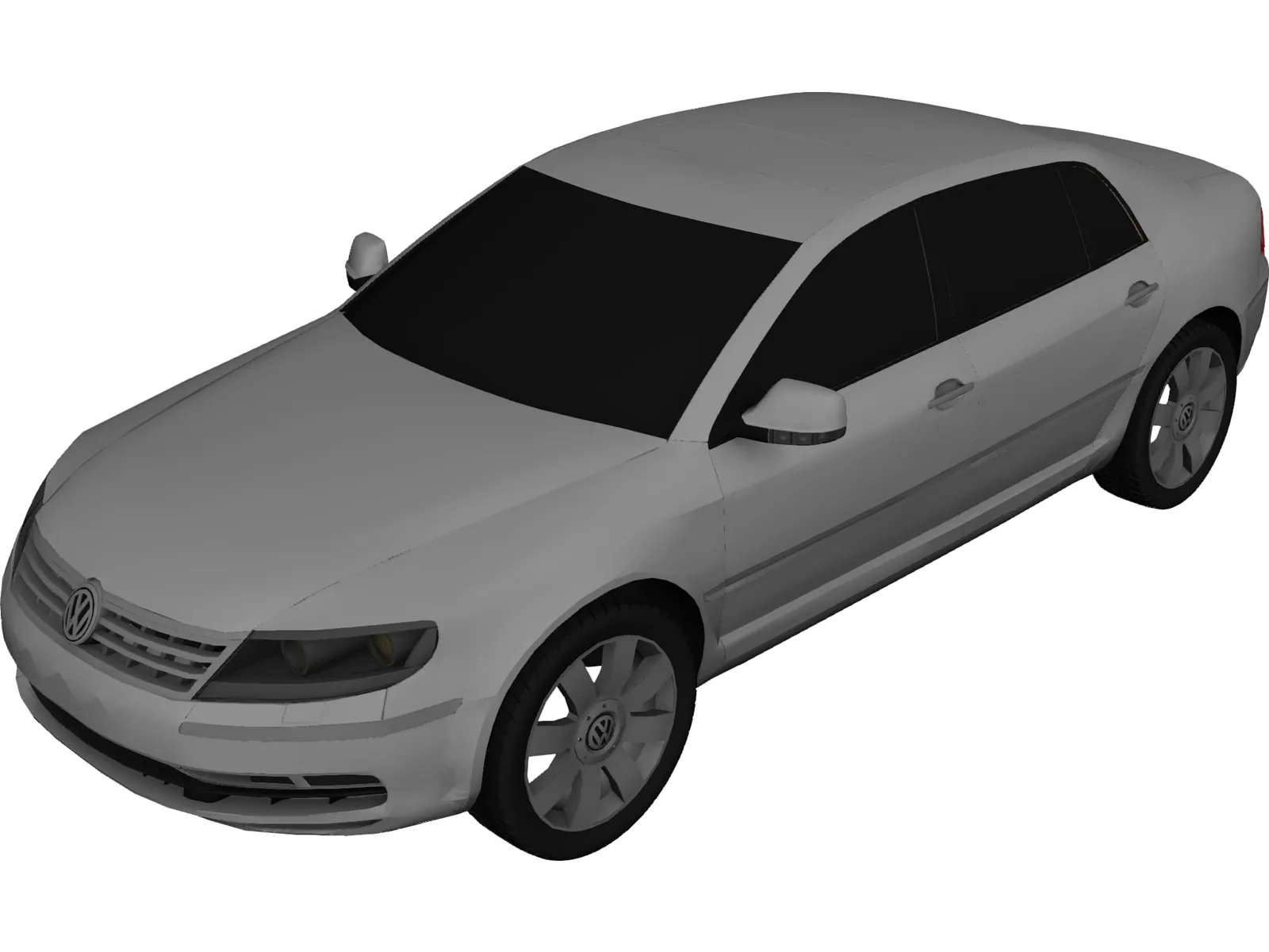 Volkswagen Phaeton (2010) 3D Model