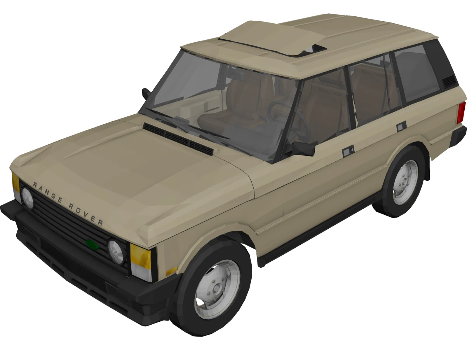 Range Rover Classic 3D Model