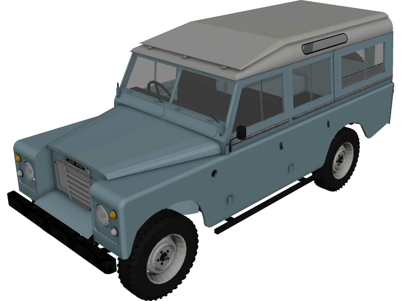 Land Rover Series III 109 3D Model