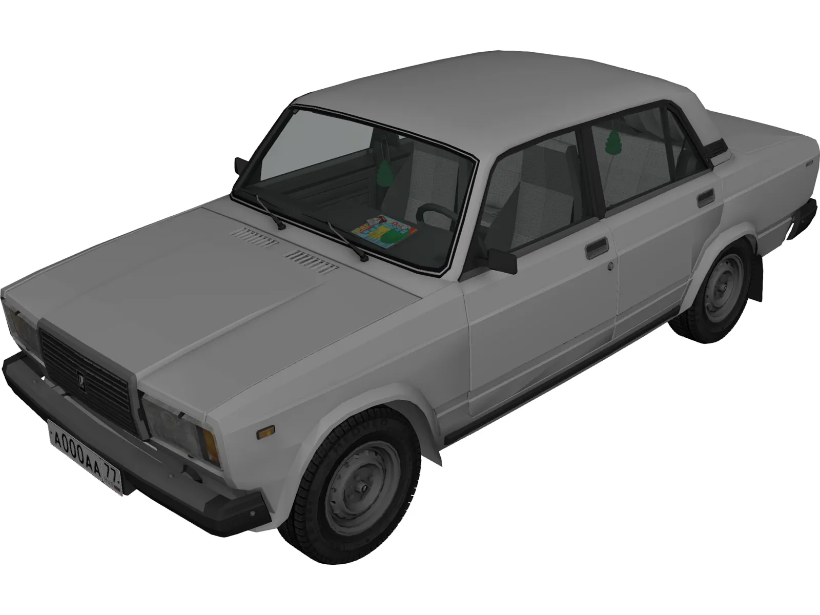 Vaz 2107 3D Model