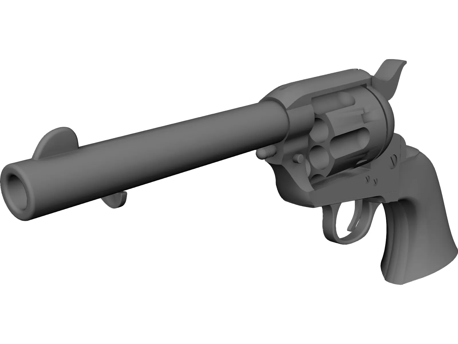 Colt Peacemaker 3D Model