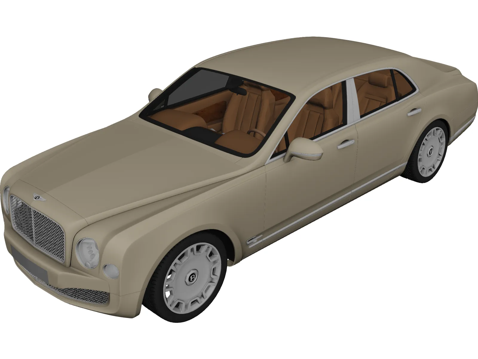 Bentley Mulsanne 3D Model