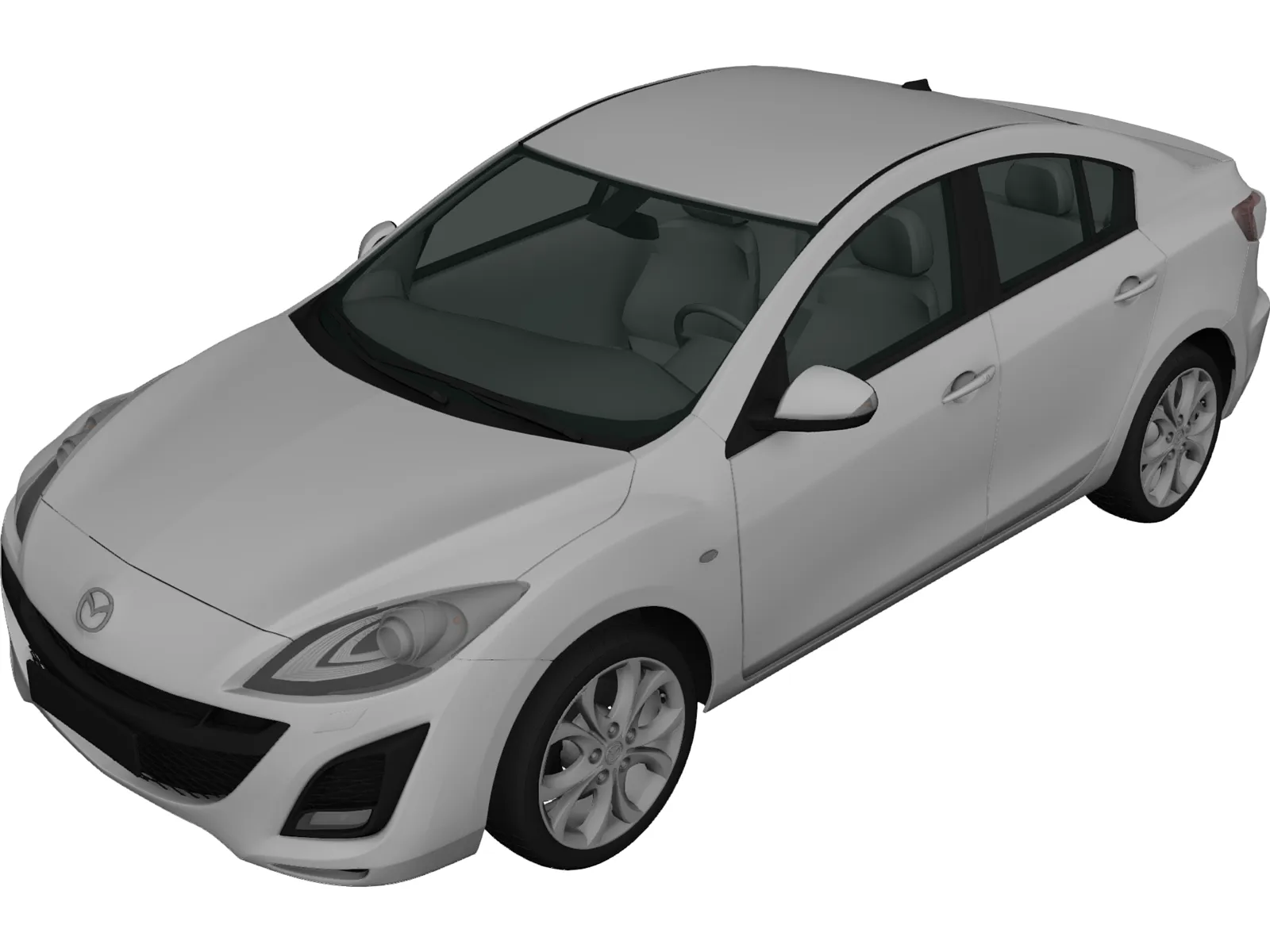 Mazda 3 Sedan (2011) 3D Model