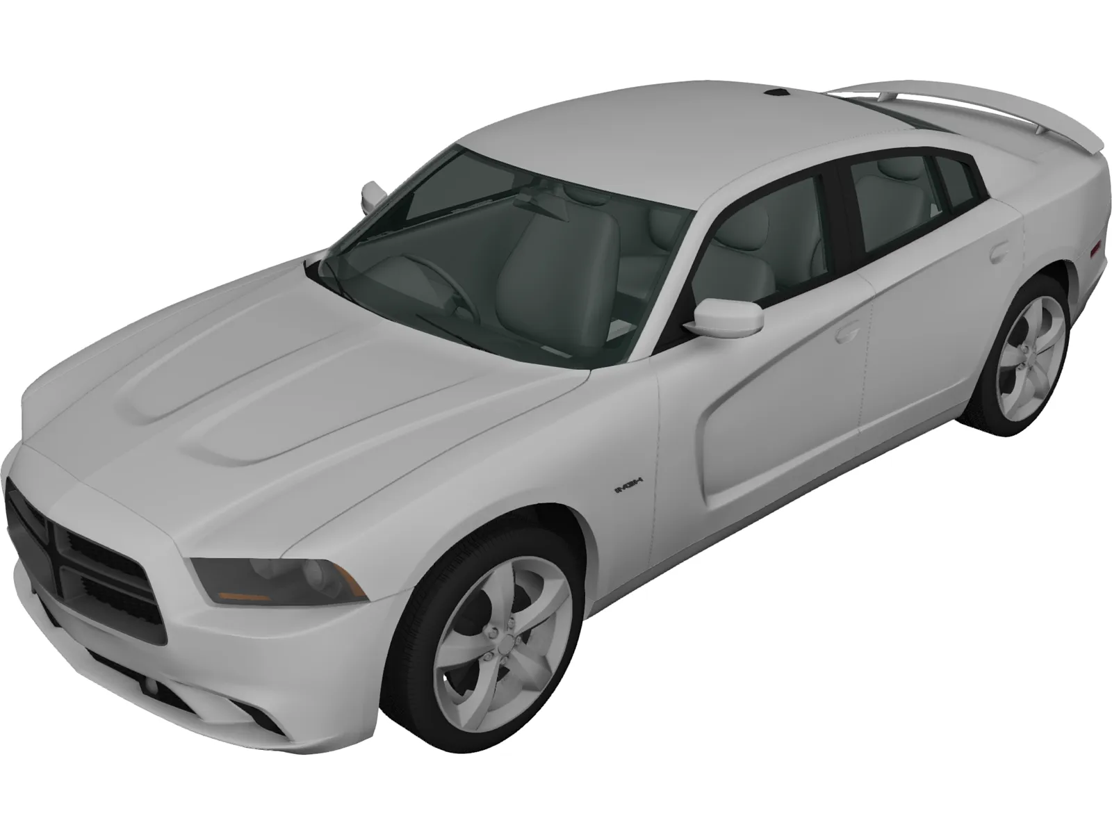 Dodge Charger (2011) 3D Model