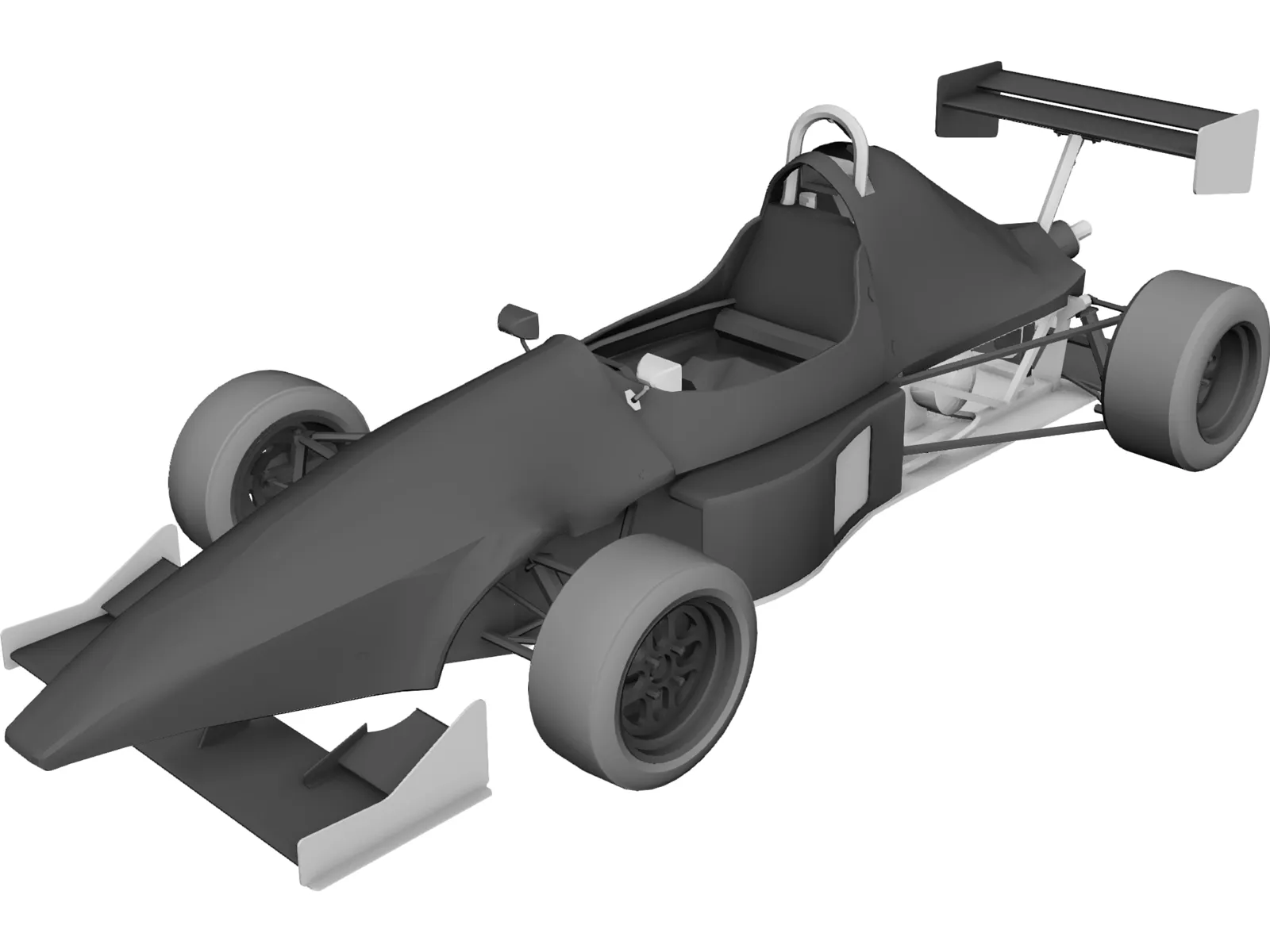 JRC FJ1000 Race Car 3D Model