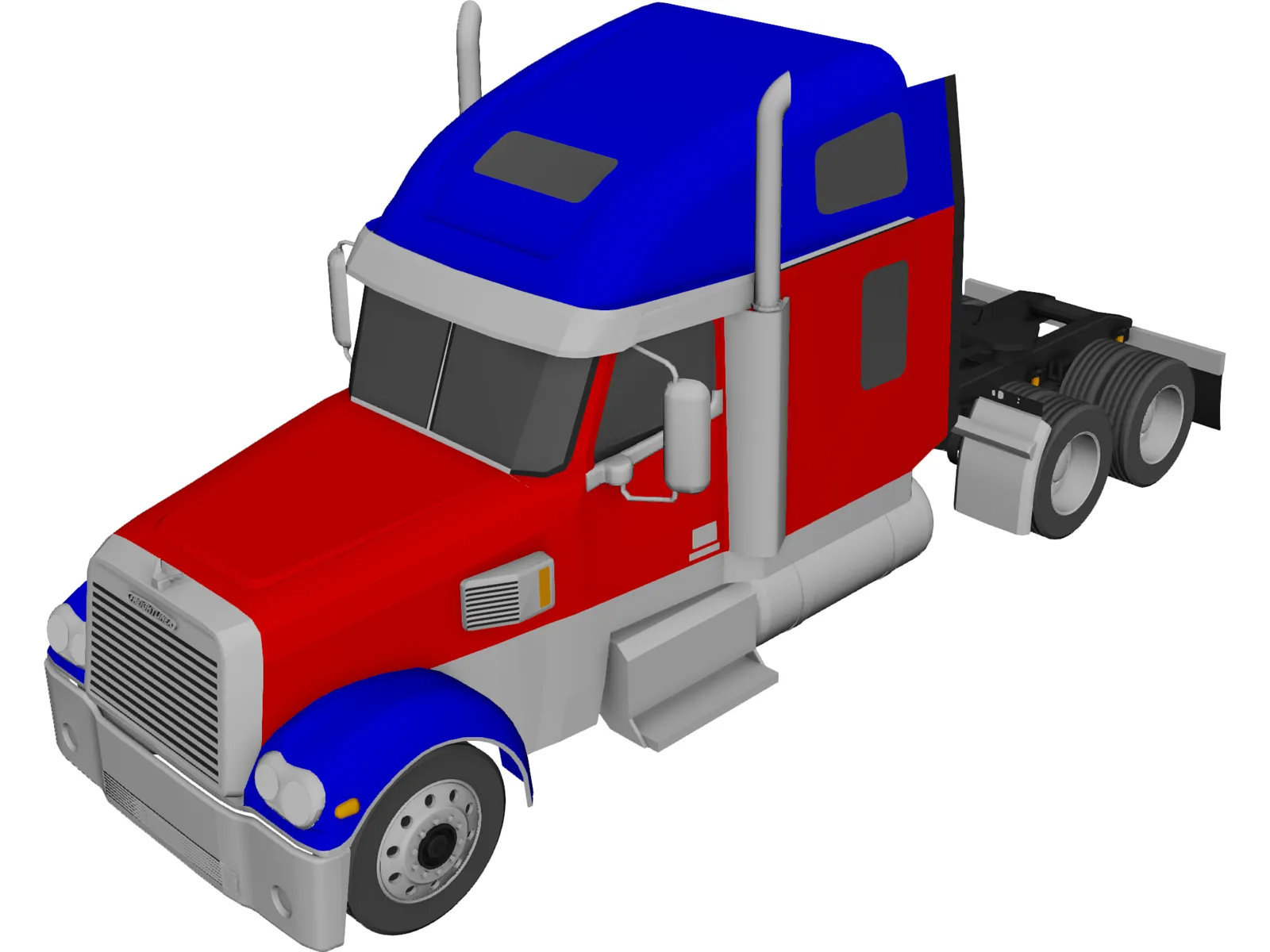 Freightliner Coronado 3D Model