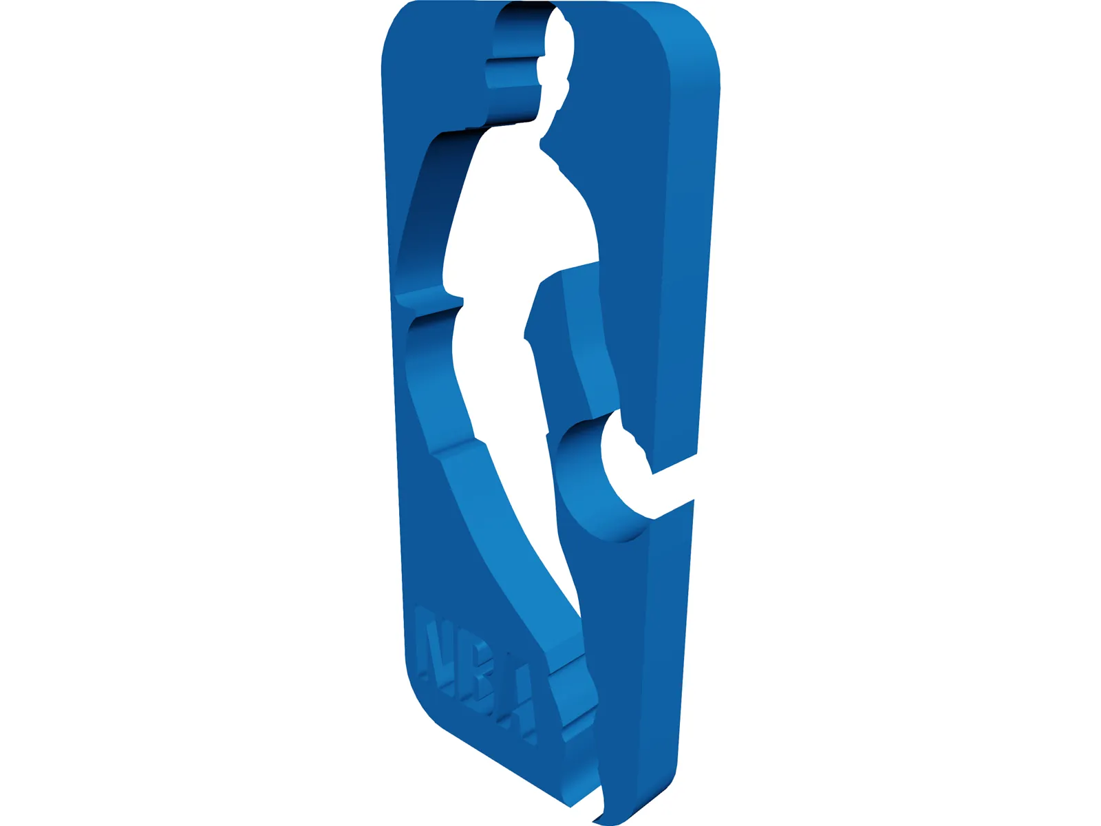 NBA Logo 3D Model