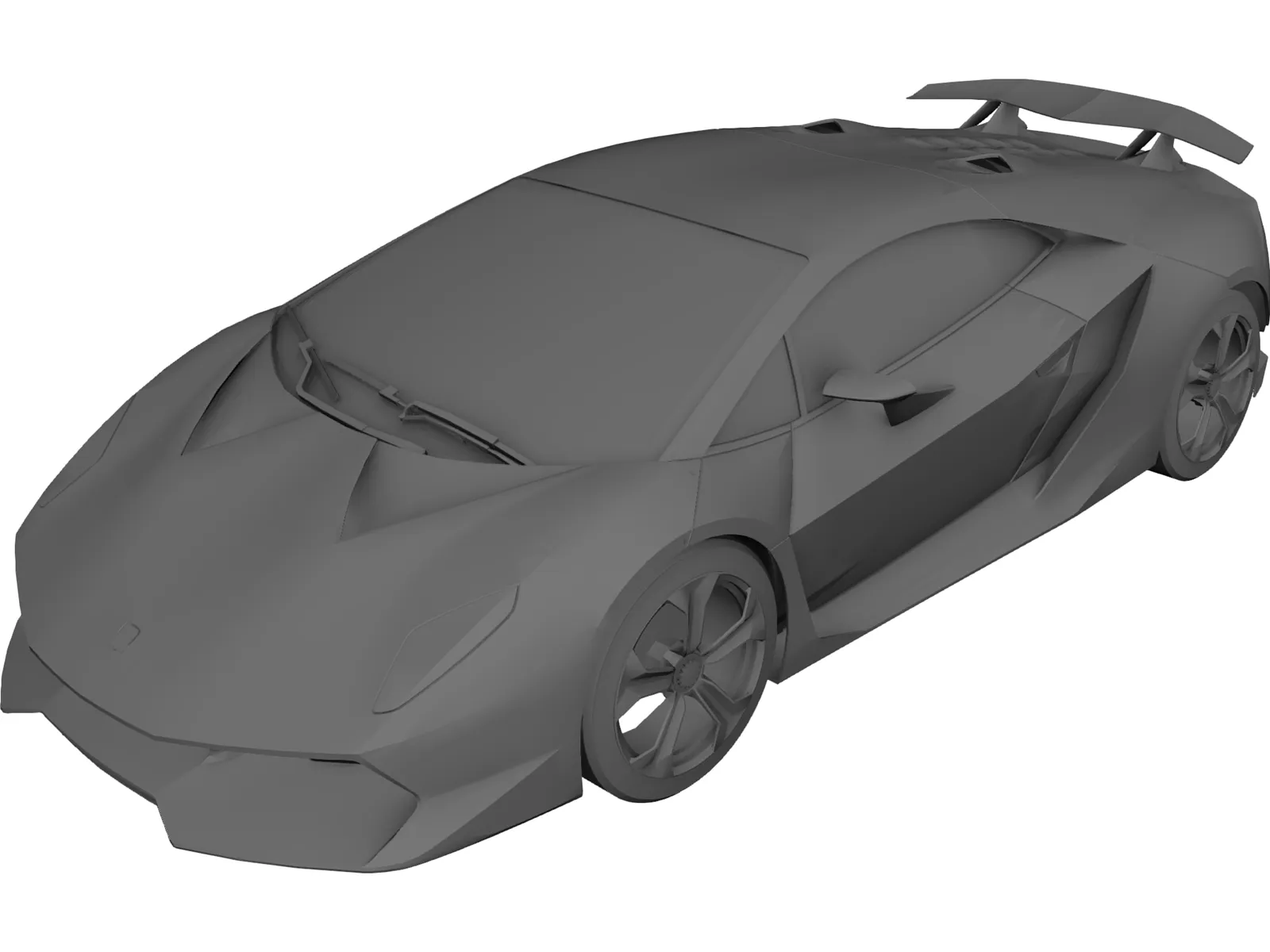 Lamborghini Sesto Elemento 3D Model